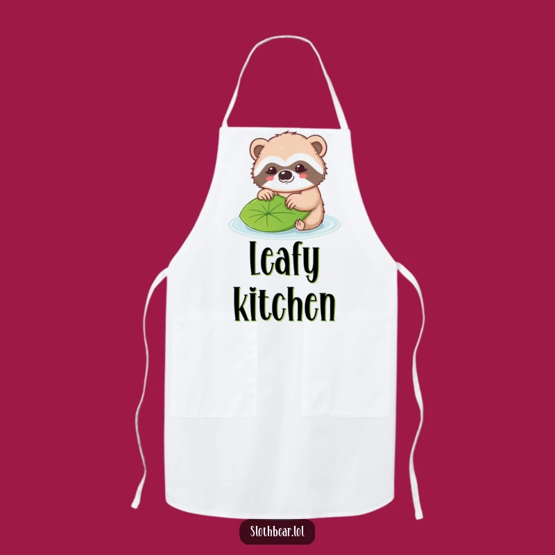 Funny Sloth Bear Apron: Kitchen Playfulness, Perfect Cooking Funny Gift!