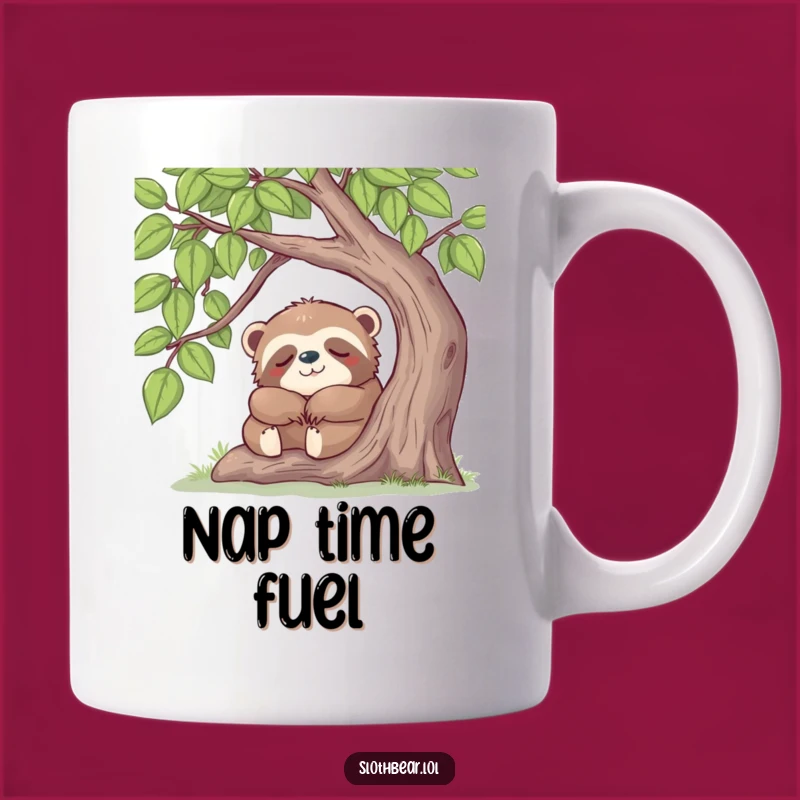Funny Sloth Bear Nap Mug: Peaceful Bear Sleeping, a Relaxing and Funny Gift