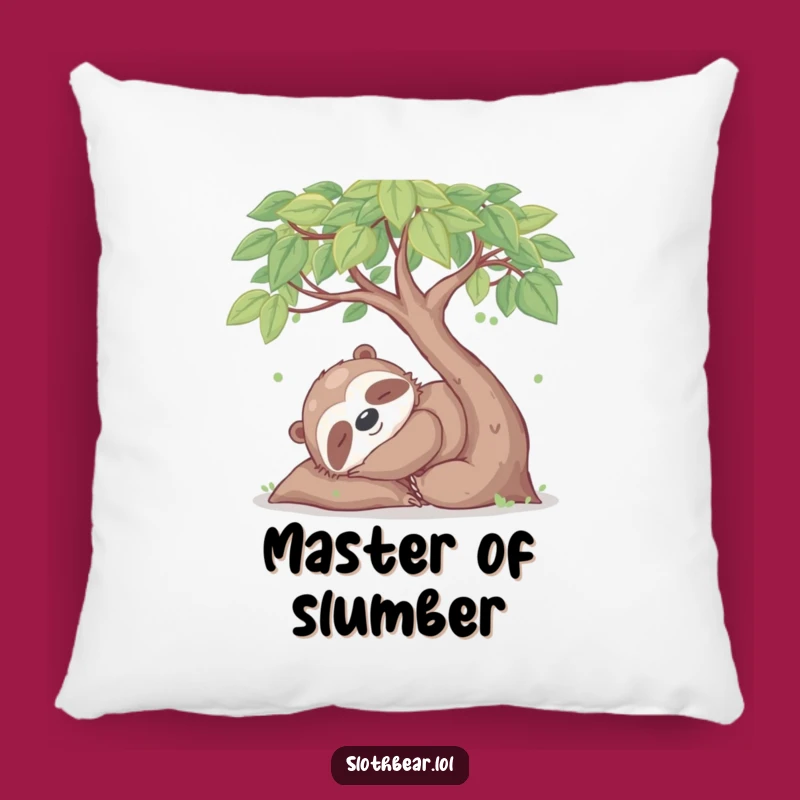 Funny Sloth Bear Nap Pillow: Cozy Comfort, Perfect Relaxing Accent