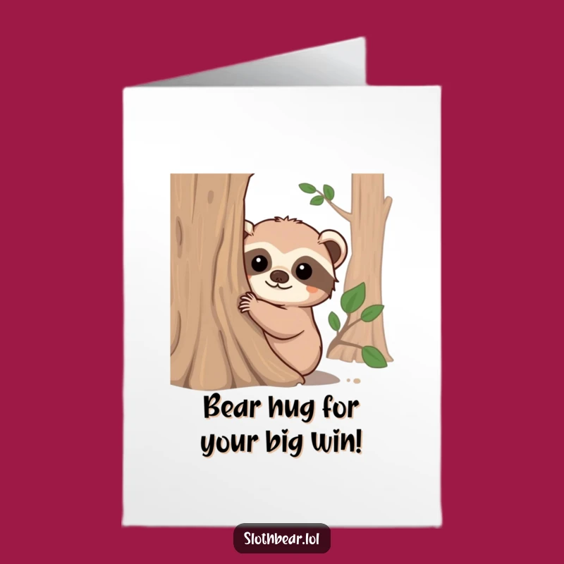 Hooray for You Bear Card: Free Printable Congrats - Peek Behind the Scenes!