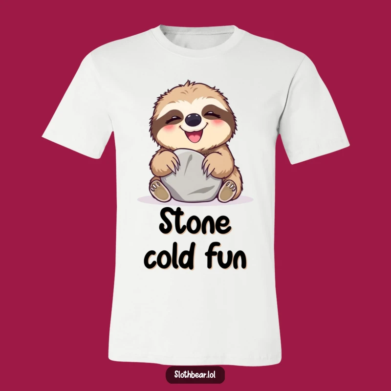 Funny Sloth Bear Giggle T-Shirt: Wear Simple Joy and Playful Charm